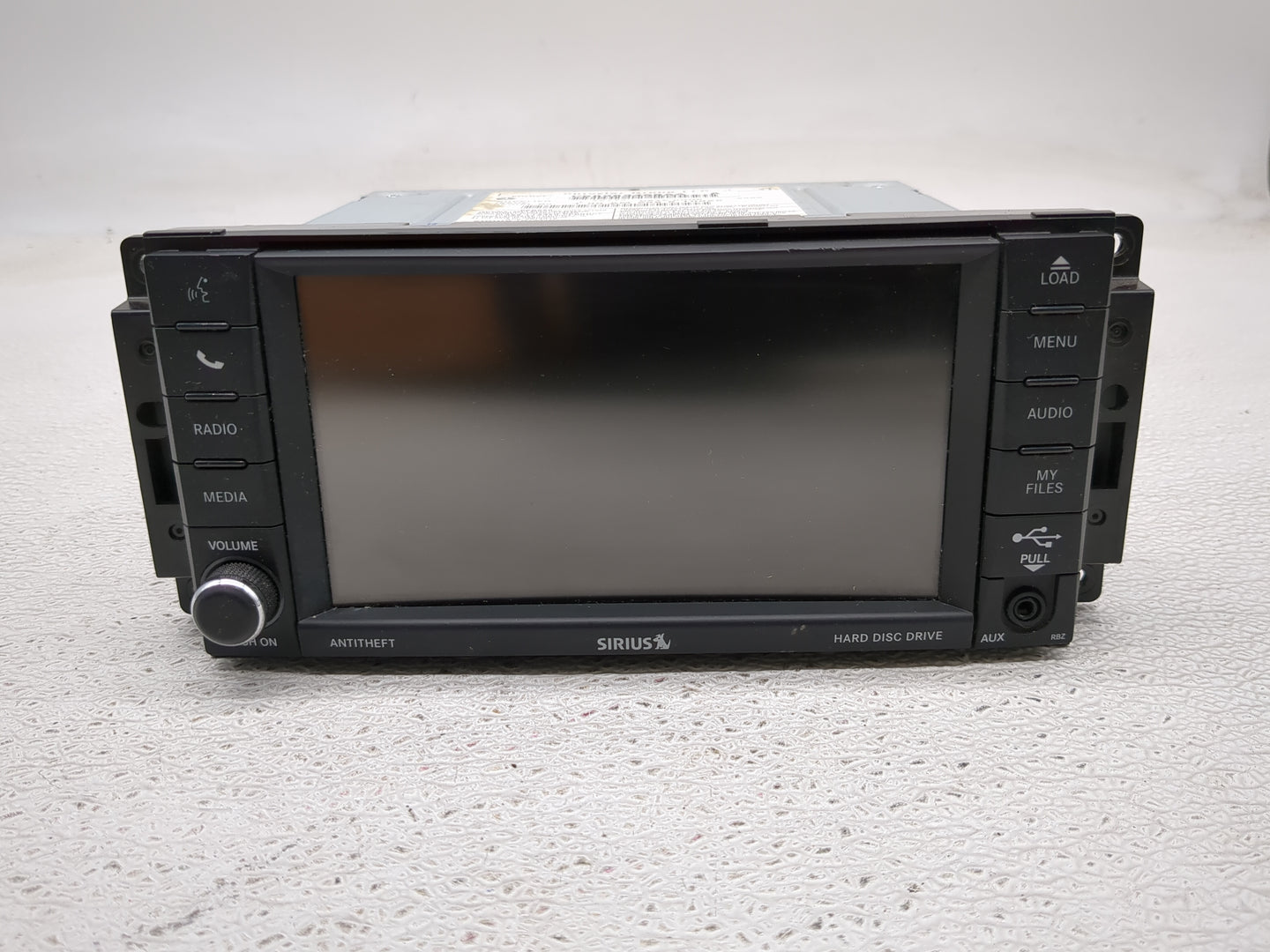 2017 Dodge Caravan Radio AM FM Cd Player Receiver Replacement P/N:P68363459AA Fits Fits 2012 2013 2014 2015 2016 2018 2019 2