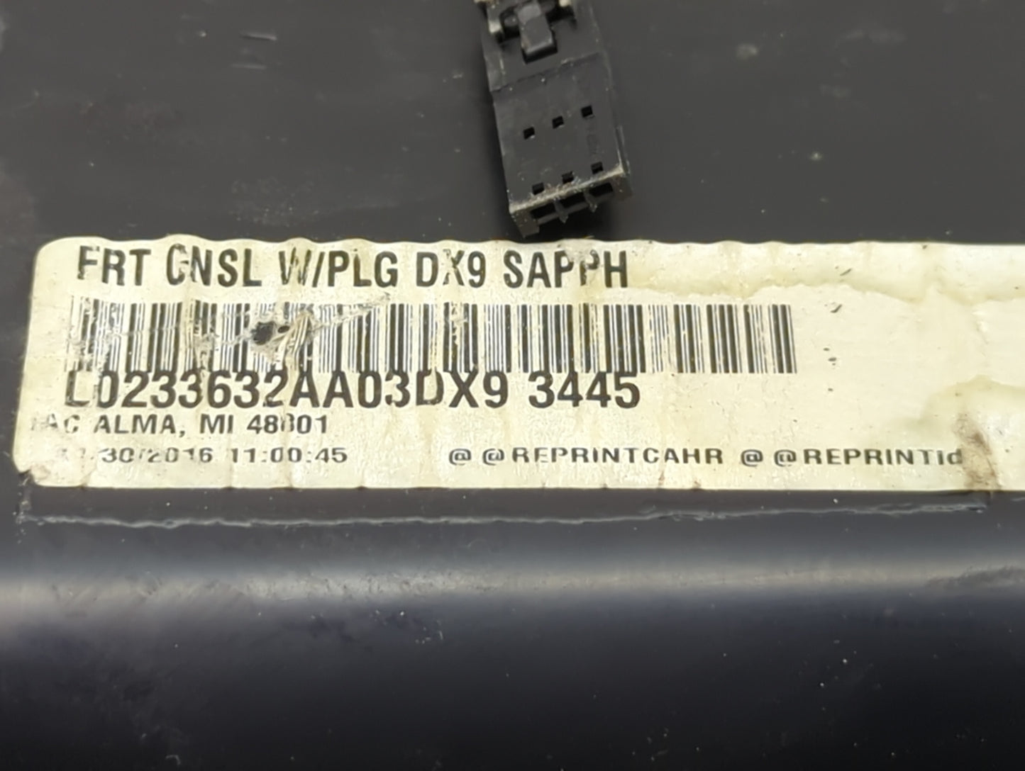 2017 Dodge Caravan Overhead Roof Console - Oemusedautoparts1.com
