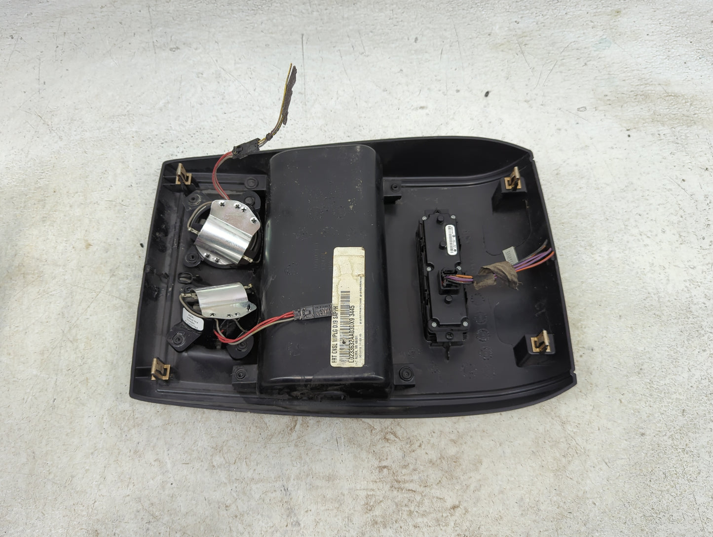 2017 Dodge Caravan Overhead Roof Console - Oemusedautoparts1.com