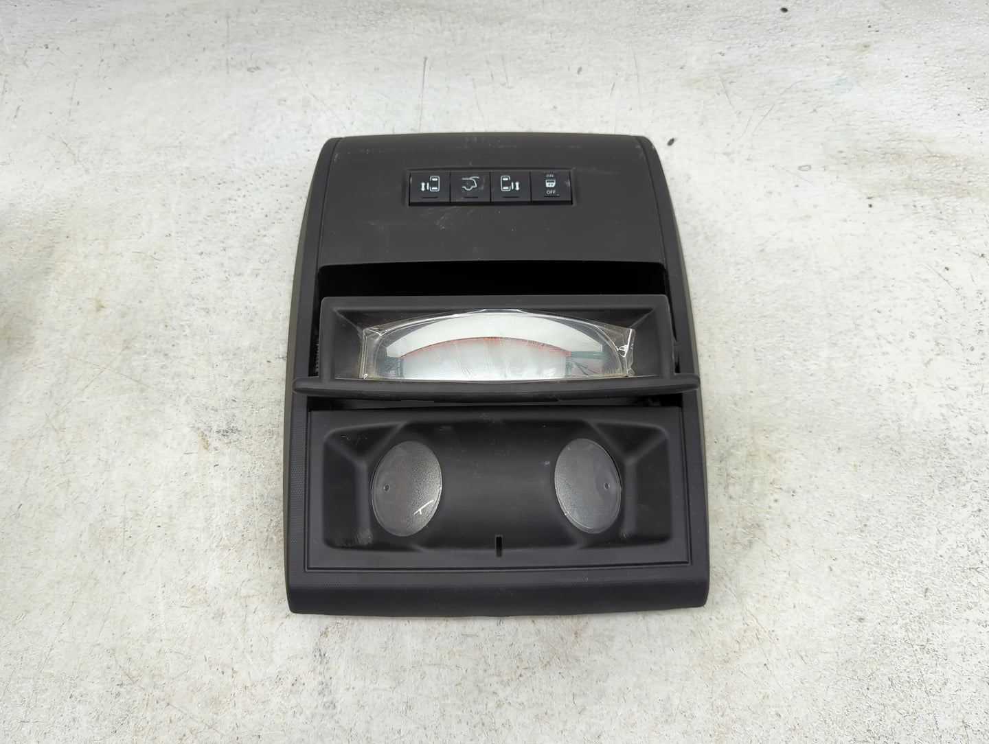 2017 Dodge Caravan Overhead Console W/rear Climate Control Black - Oemusedautoparts1.com