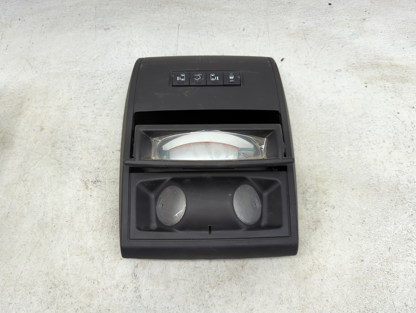 2017 Dodge Caravan Overhead Console W/rear Climate Control Black - Oemusedautoparts1.com