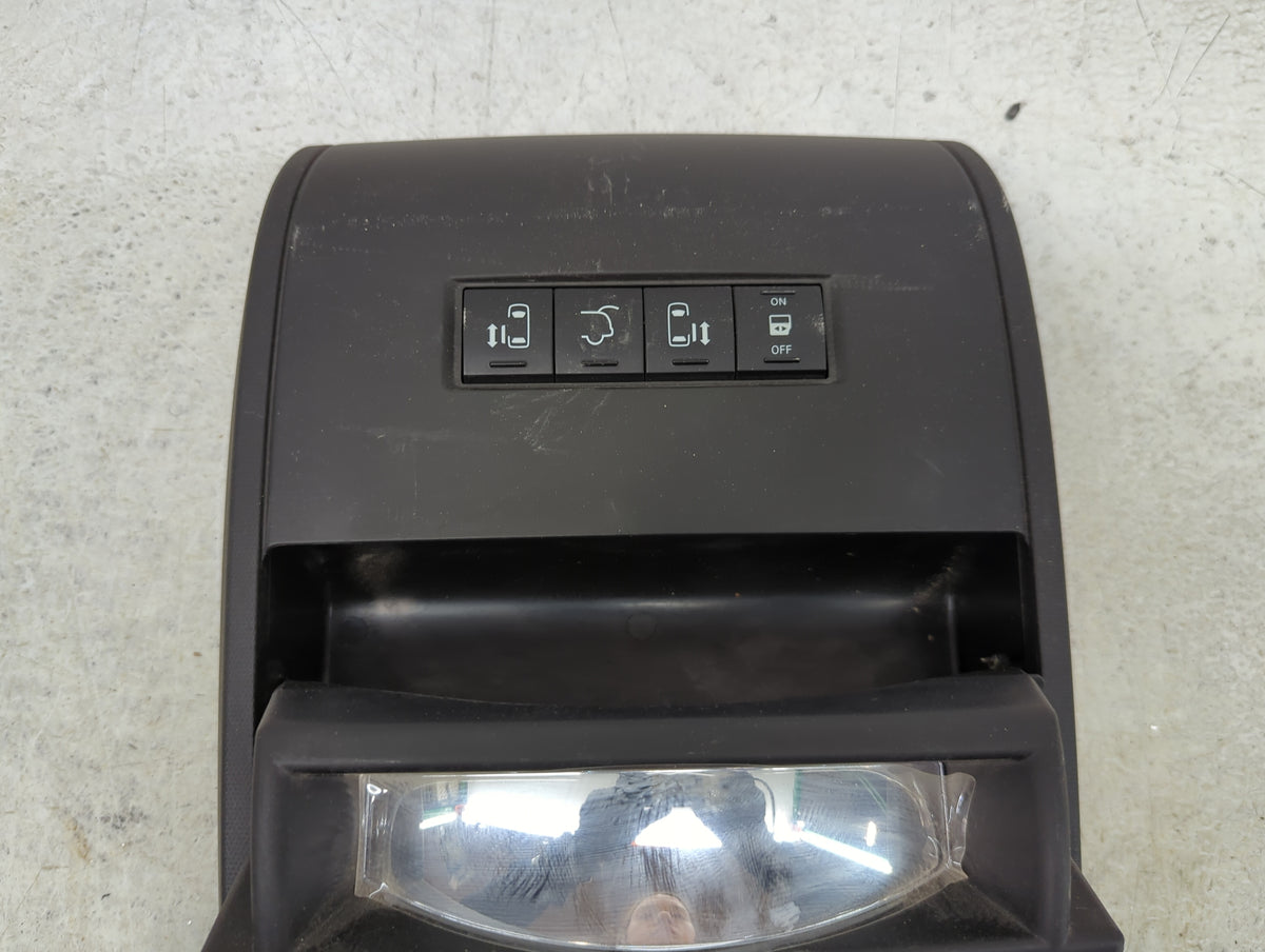 2017 Dodge Caravan Overhead Console W/rear Climate Control Black - Oemusedautoparts1.com