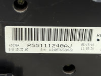 2017 Dodge Caravan Climate Control Module Temperature AC/Heater Replacement P/N:P55111240AJ Fits OEM Used Auto Parts - Oemus
