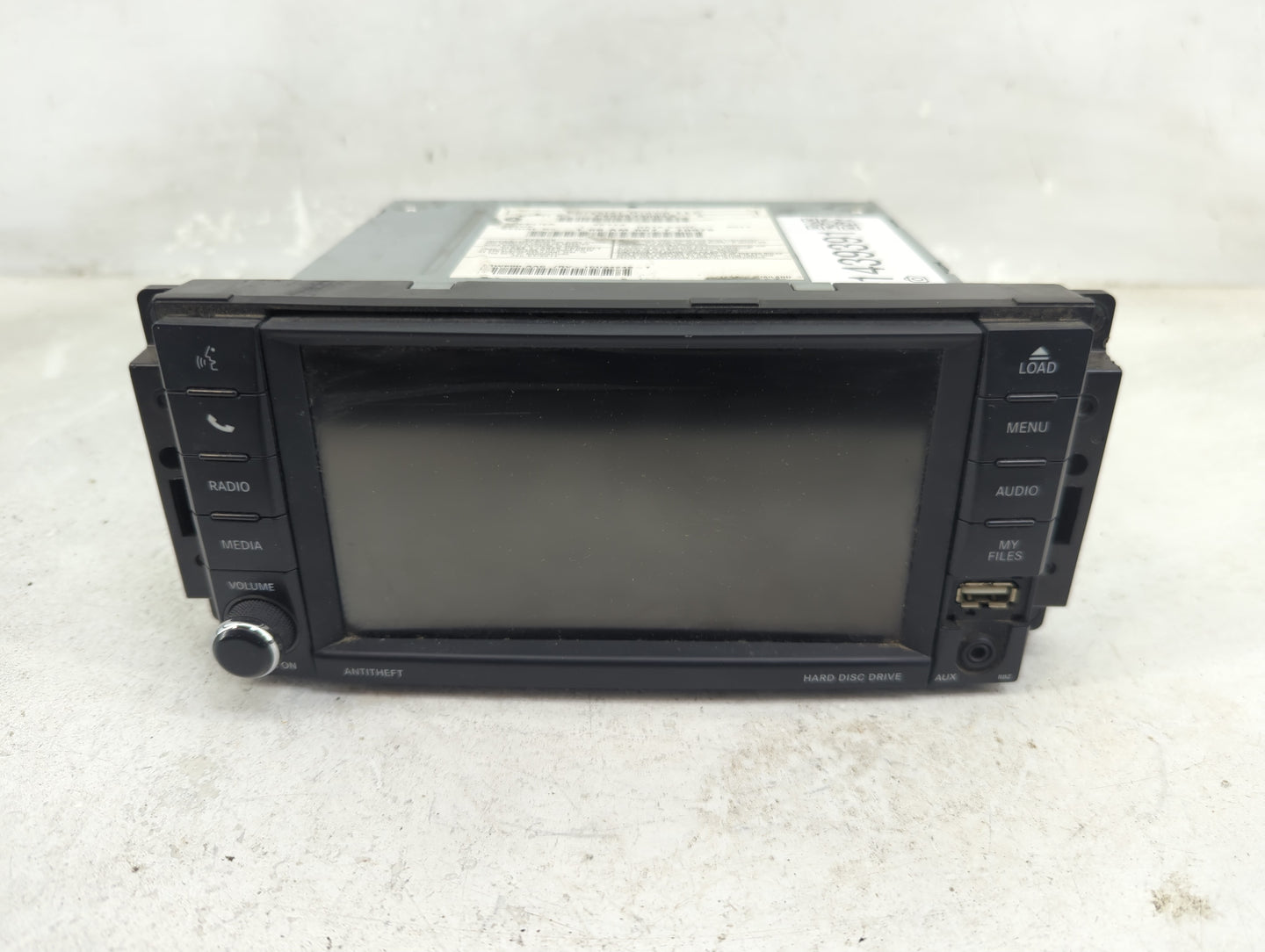 2017 Dodge Caravan Radio AM FM Cd Player Receiver Replacement P/N:P68363300AA Fits Fits 2012 2013 2014 2015 2016 2018 2019 2