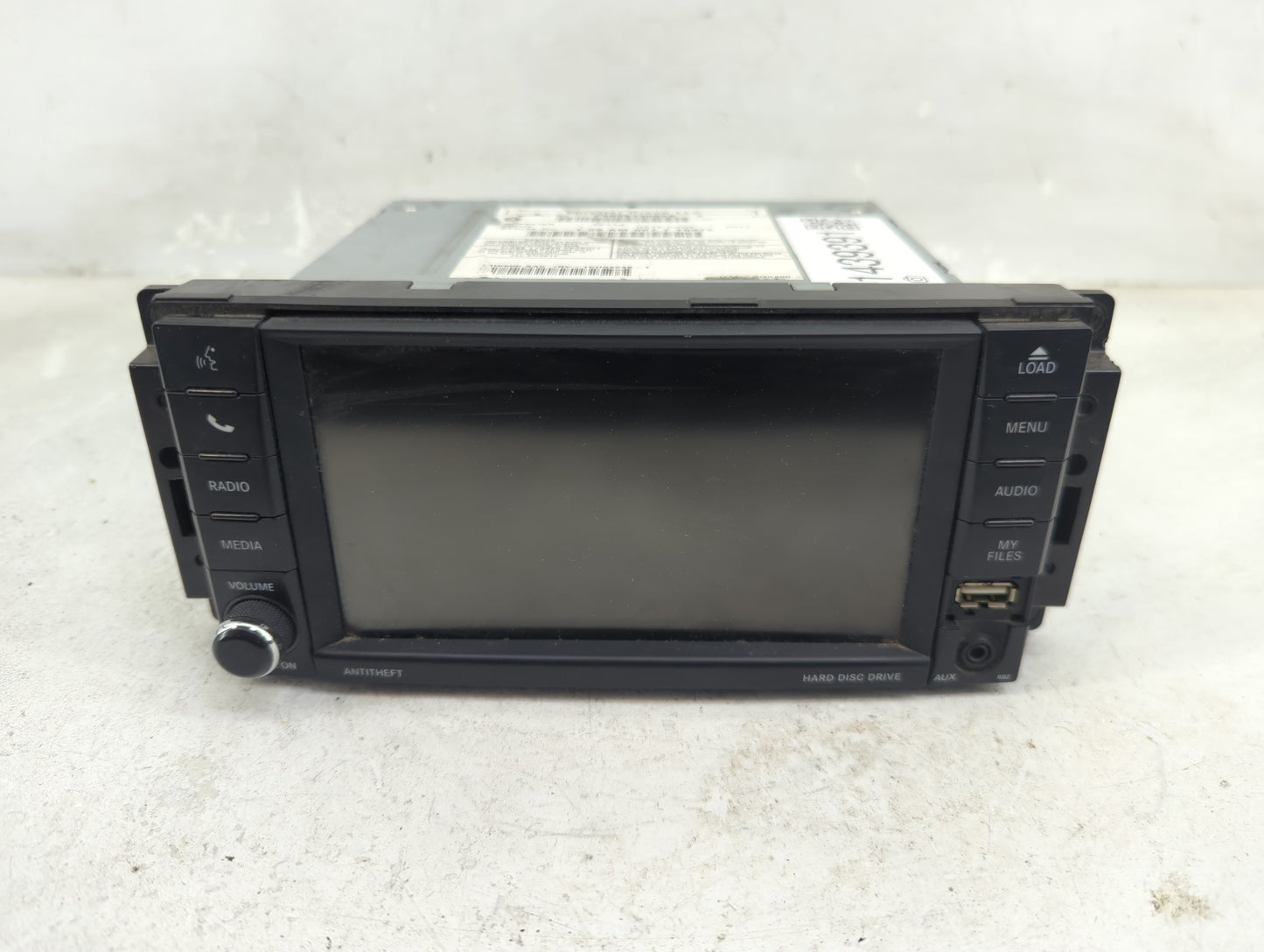 2017 Dodge Caravan Radio AM FM Cd Player Receiver Replacement P/N:P68363300AA Fits Fits 2012 2013 2014 2015 2016 2018 2019 2