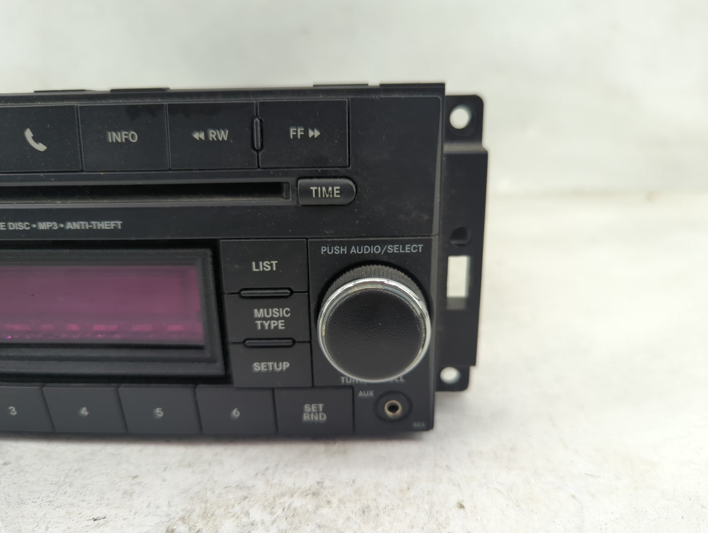 2017 Dodge Caravan Radio AM FM Cd Player Receiver Replacement P/N:P05091258AF Fits Fits 2012 2013 2014 2015 2016 2018 2019 2