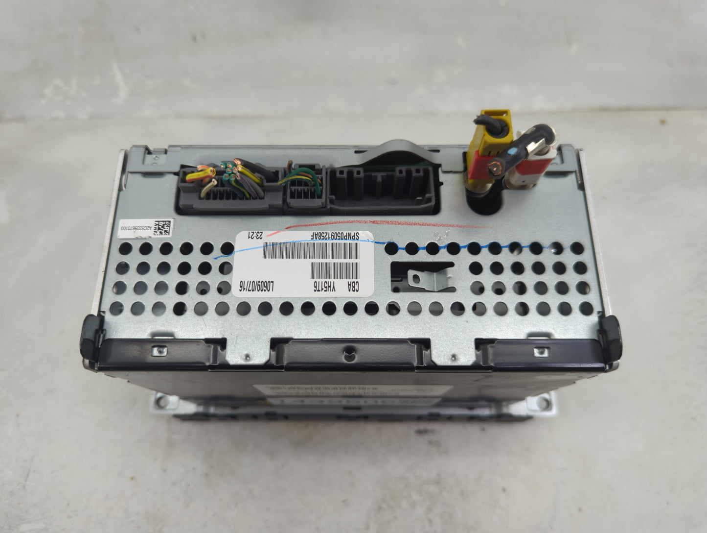 2017 Dodge Caravan Radio AM FM Cd Player Receiver Replacement P/N:P05091258AF Fits Fits 2012 2013 2014 2015 2016 2018 2019 2