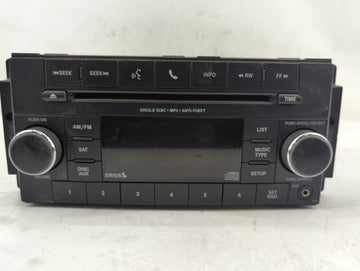 2017 Dodge Caravan Radio AM FM Cd Player Receiver Replacement P/N:P05091258AC Fits Fits 2012 2013 2014 2015 2016 2018 2019 2020 OEM Used Auto Parts