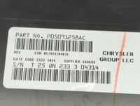 2017 Dodge Caravan Radio AM FM Cd Player Receiver Replacement P/N:P05091258AC Fits Fits 2012 2013 2014 2015 2016 2018 2019 2