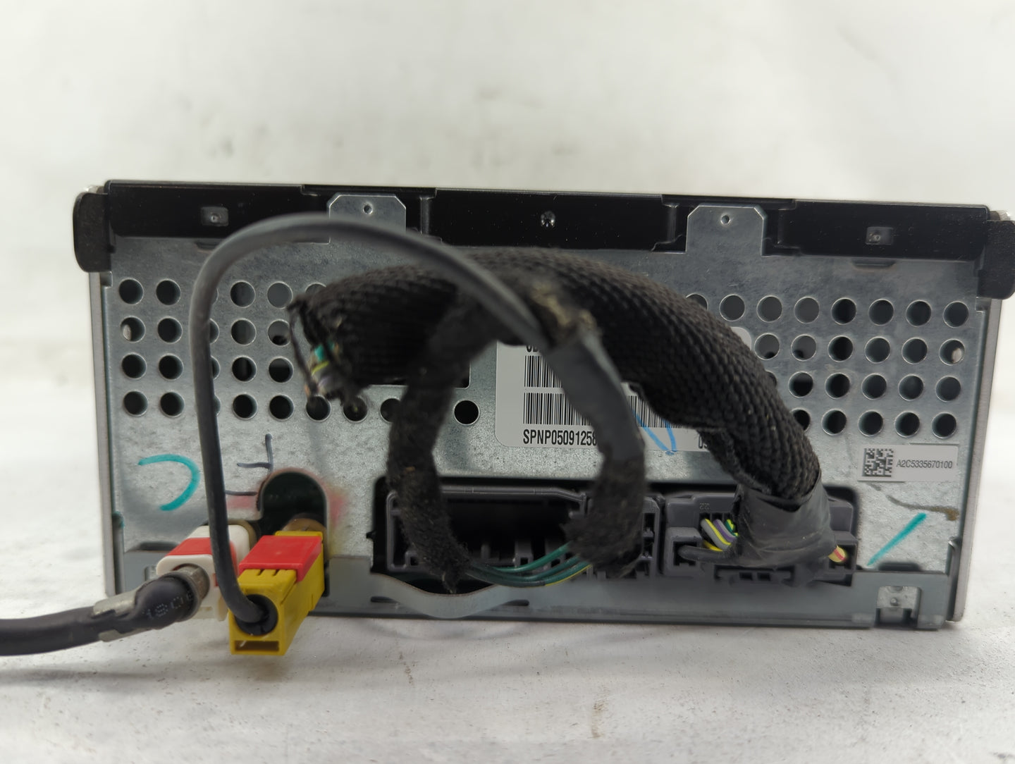 2017 Dodge Caravan Radio AM FM Cd Player Receiver Replacement P/N:P05091258AC Fits Fits 2012 2013 2014 2015 2016 2018 2019 2