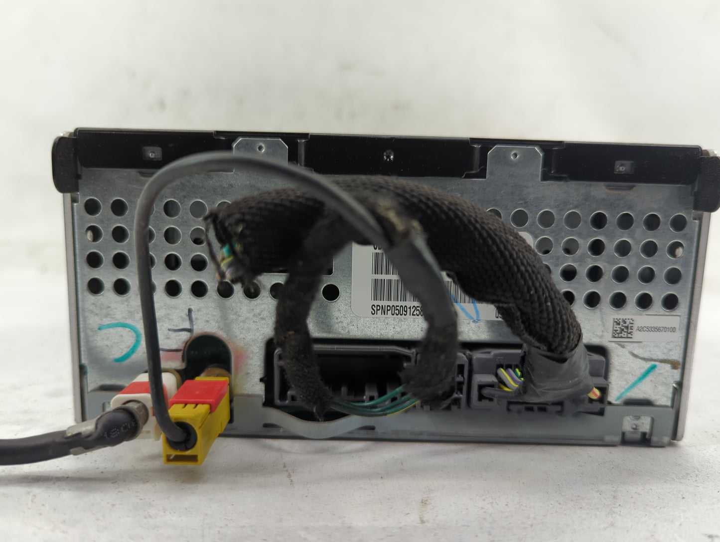 2017 Dodge Caravan Radio AM FM Cd Player Receiver Replacement P/N:P05091258AC Fits Fits 2012 2013 2014 2015 2016 2018 2019 2