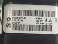 2017 Dodge Caravan Master Power Window Switch Replacement Driver Side Left P/N:68298871AA 10136342 Fits OEM Used Auto Parts 