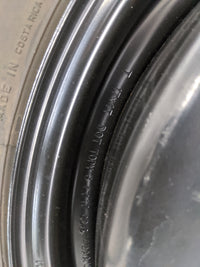 Dodge Caravan Spare Donut Tire Wheel Rim Oem 1461509 - Oemusedautoparts1.com
