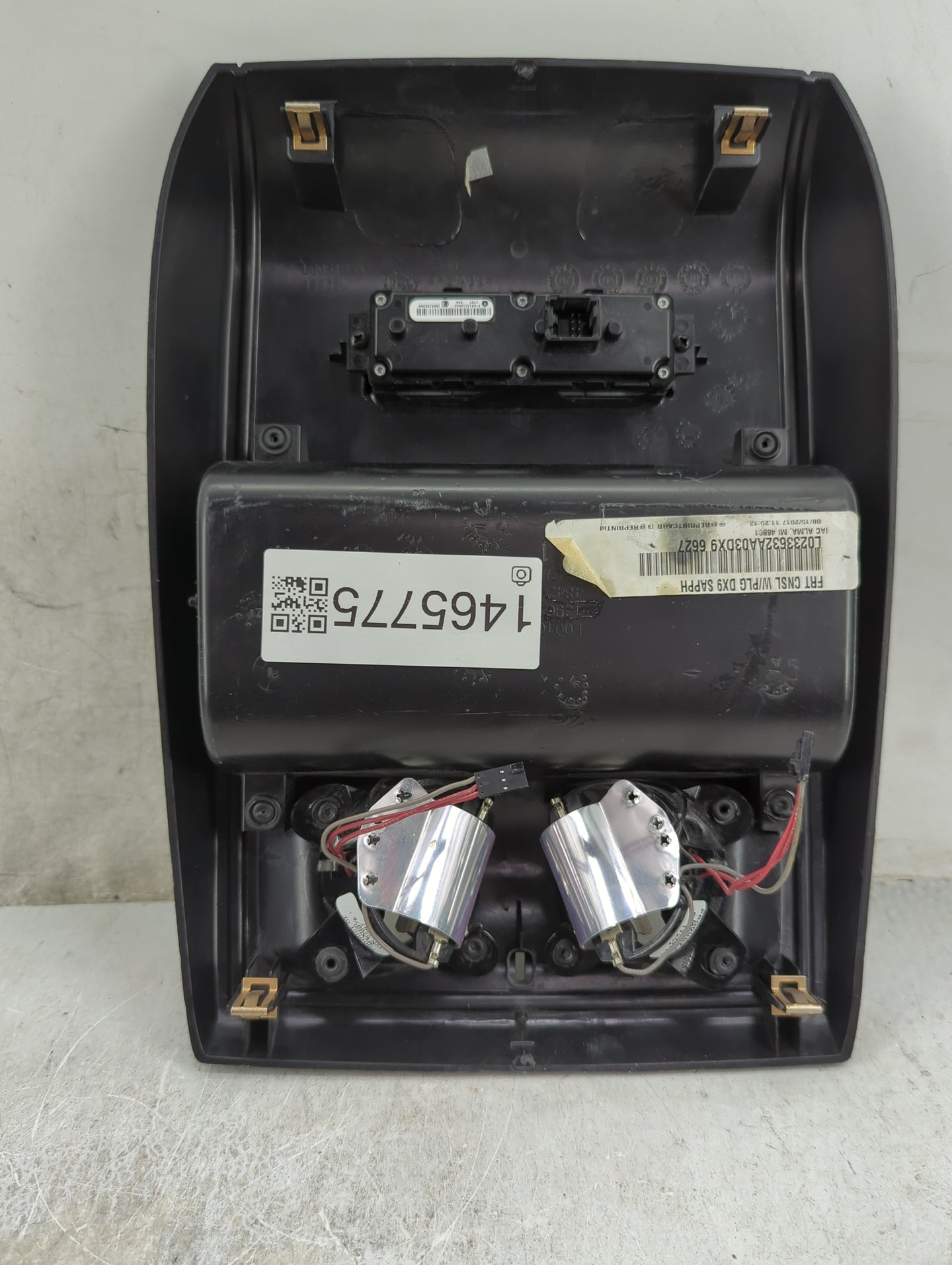 2017 Dodge Caravan Overhead Roof Console 1465775 - Oemusedautoparts1.com