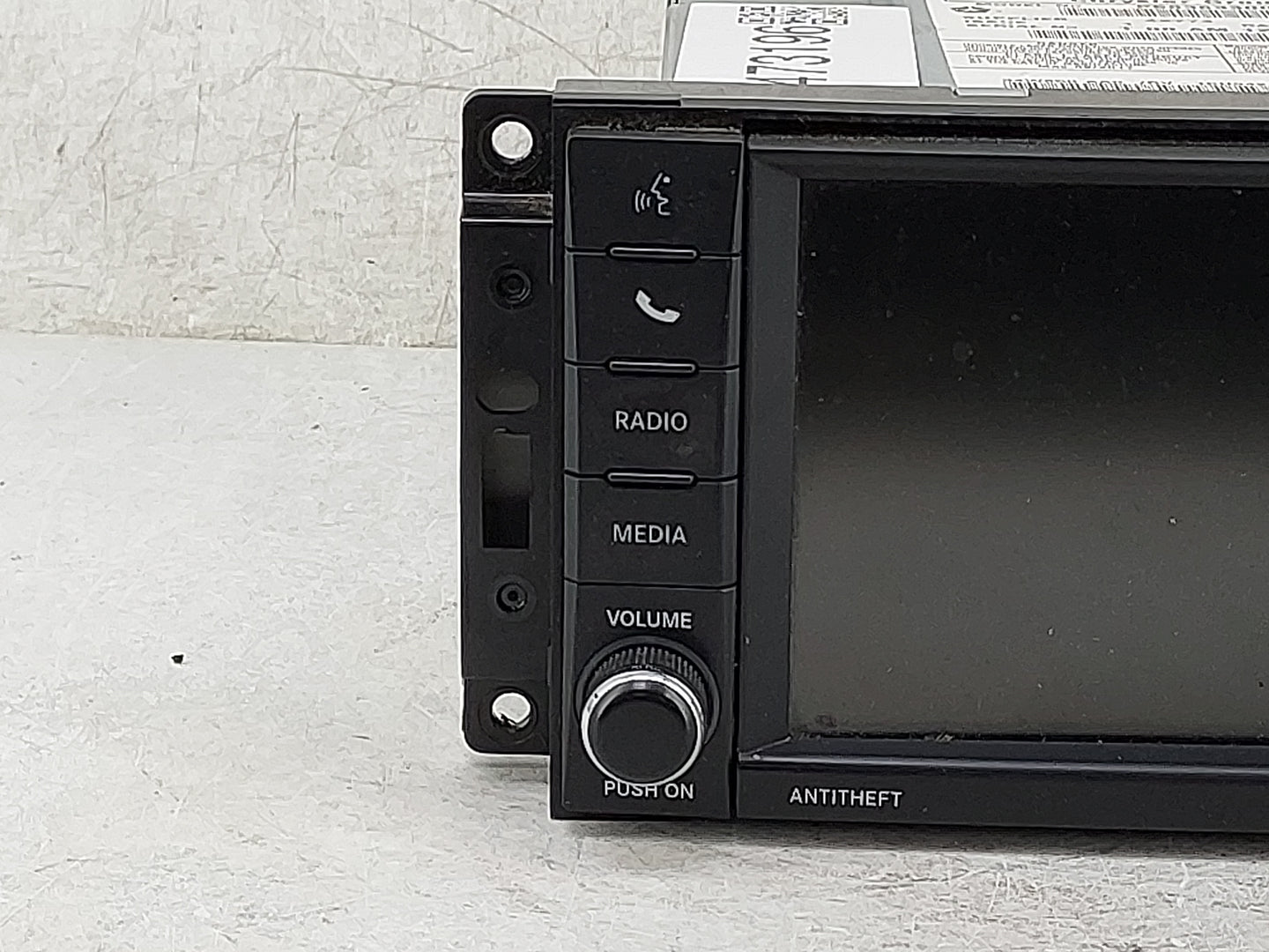 2017 Dodge Caravan Radio AM FM Cd Player Receiver Replacement P/N:P68363300AA Fits Fits 2012 2013 2014 2015 2016 2018 2019 2