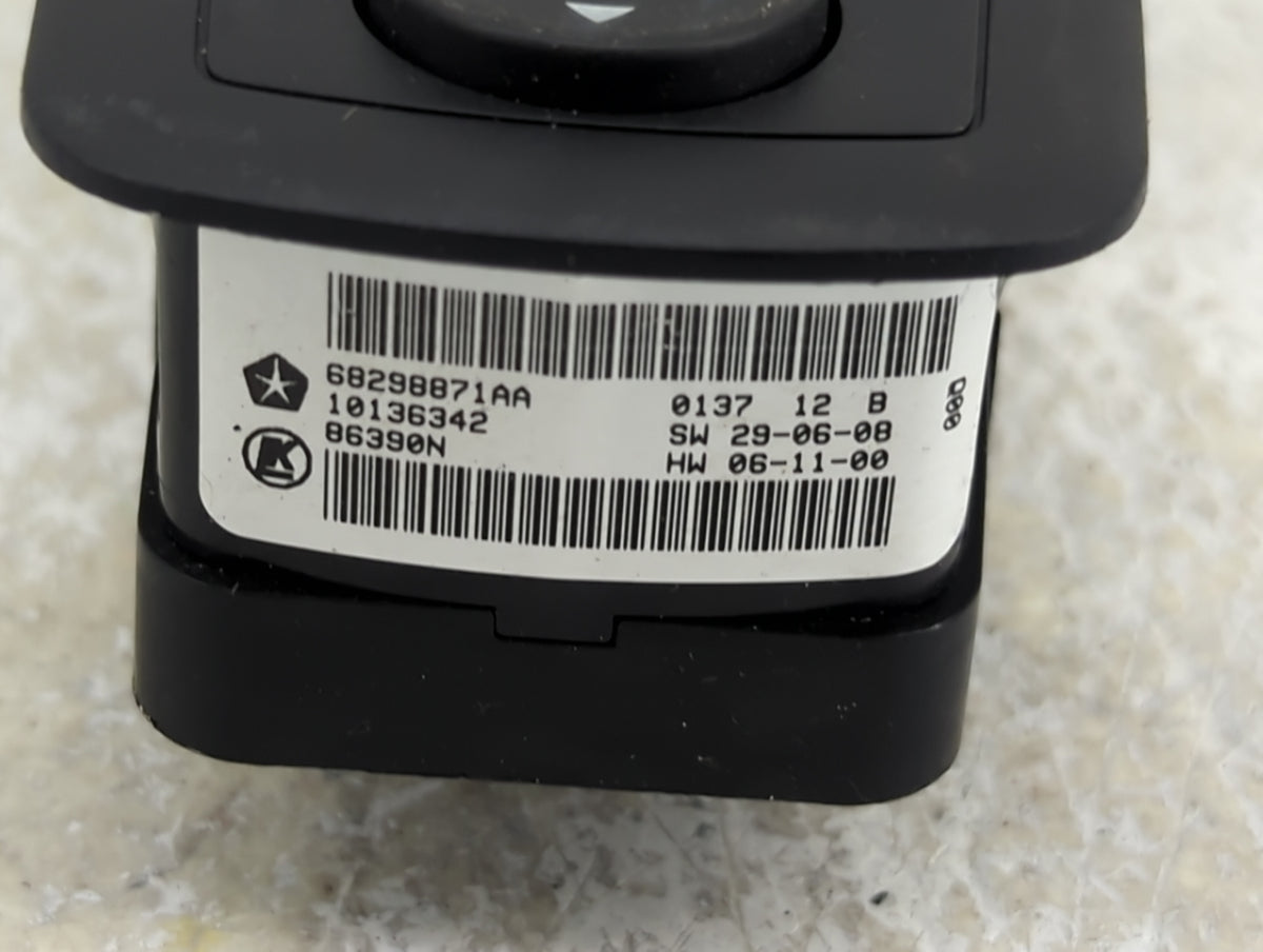 2017 Dodge Caravan Master Power Window Switch Replacement Driver Side Left P/N:68298871AA 10136342 Fits OEM Used Auto Parts 