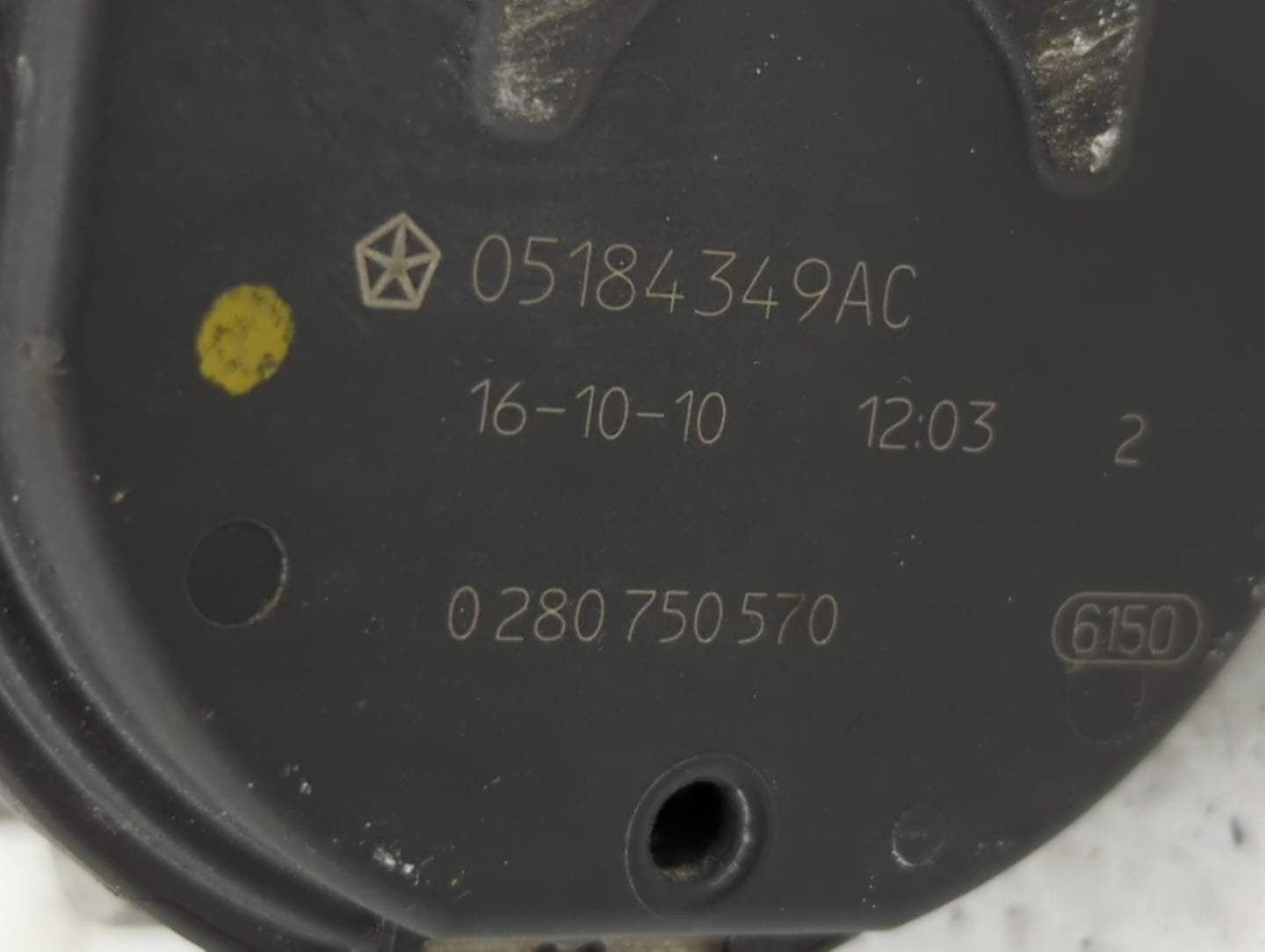 2017 Dodge Caravan Throttle Body P/N:05184349AC 05184349AE, 05184349AF Fits Fits 2011 2012 2013 2014 2015 2016 2018 2019 OEM