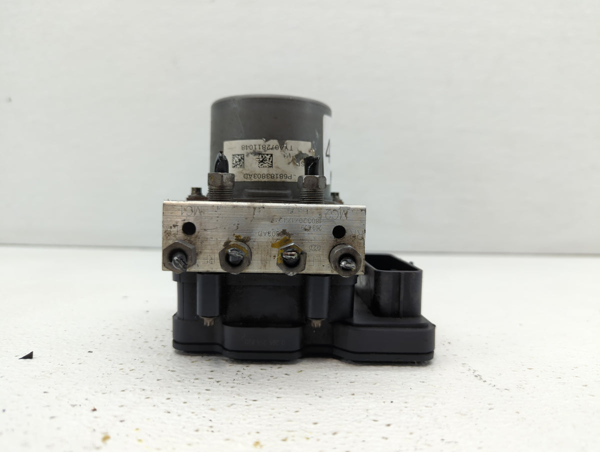 2017 Dodge Caravan Anti-Lock Brake ABS Pump Module Actuator OEM P/N:68183803AD Fits Fits 2015 2016 2018 2019 2020 OEM Used A