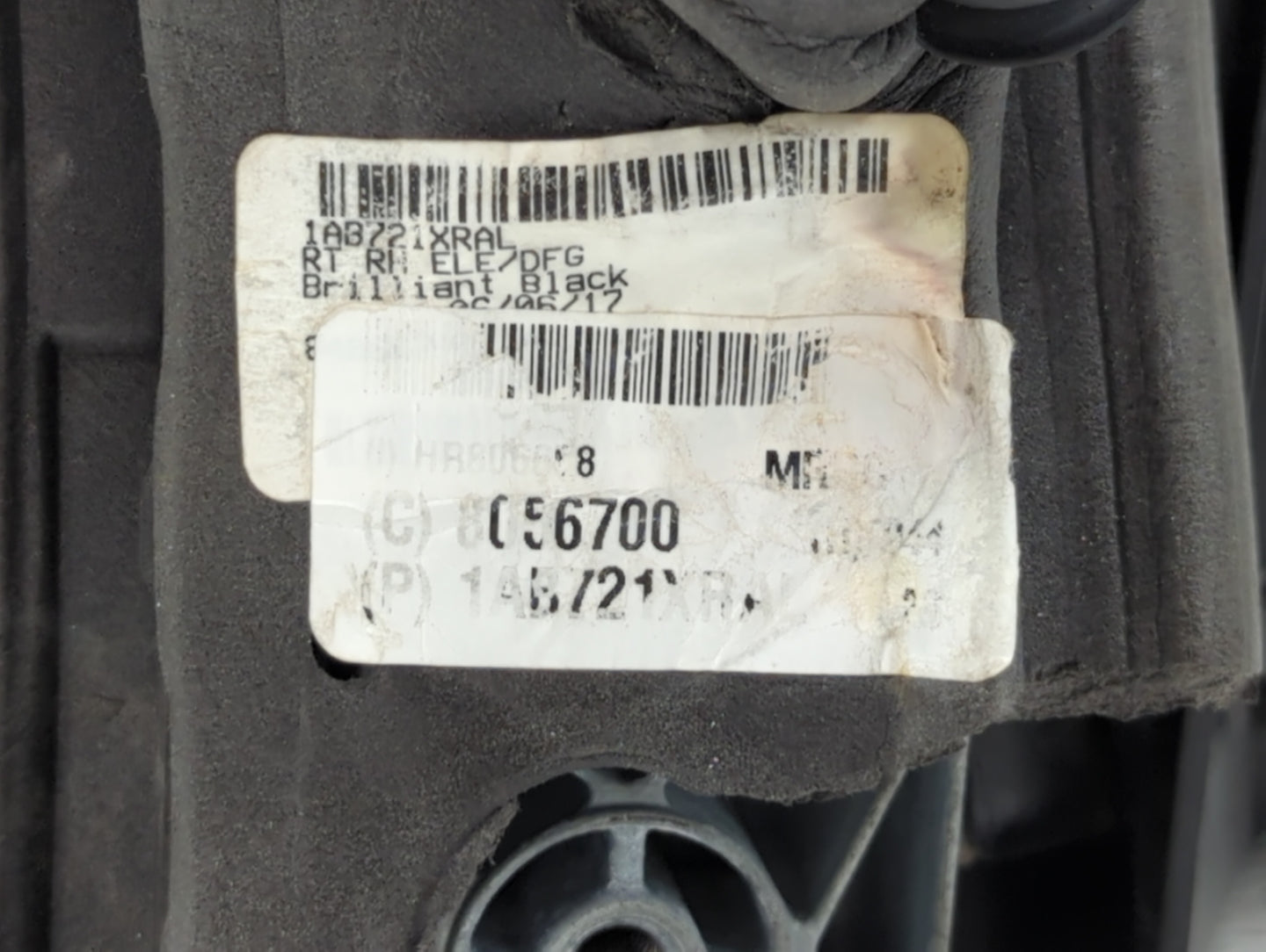 2017 Dodge Caravan Passenger Side View Mirror - Right Door Mirror OEM Used - Oemusedautoparts1.com