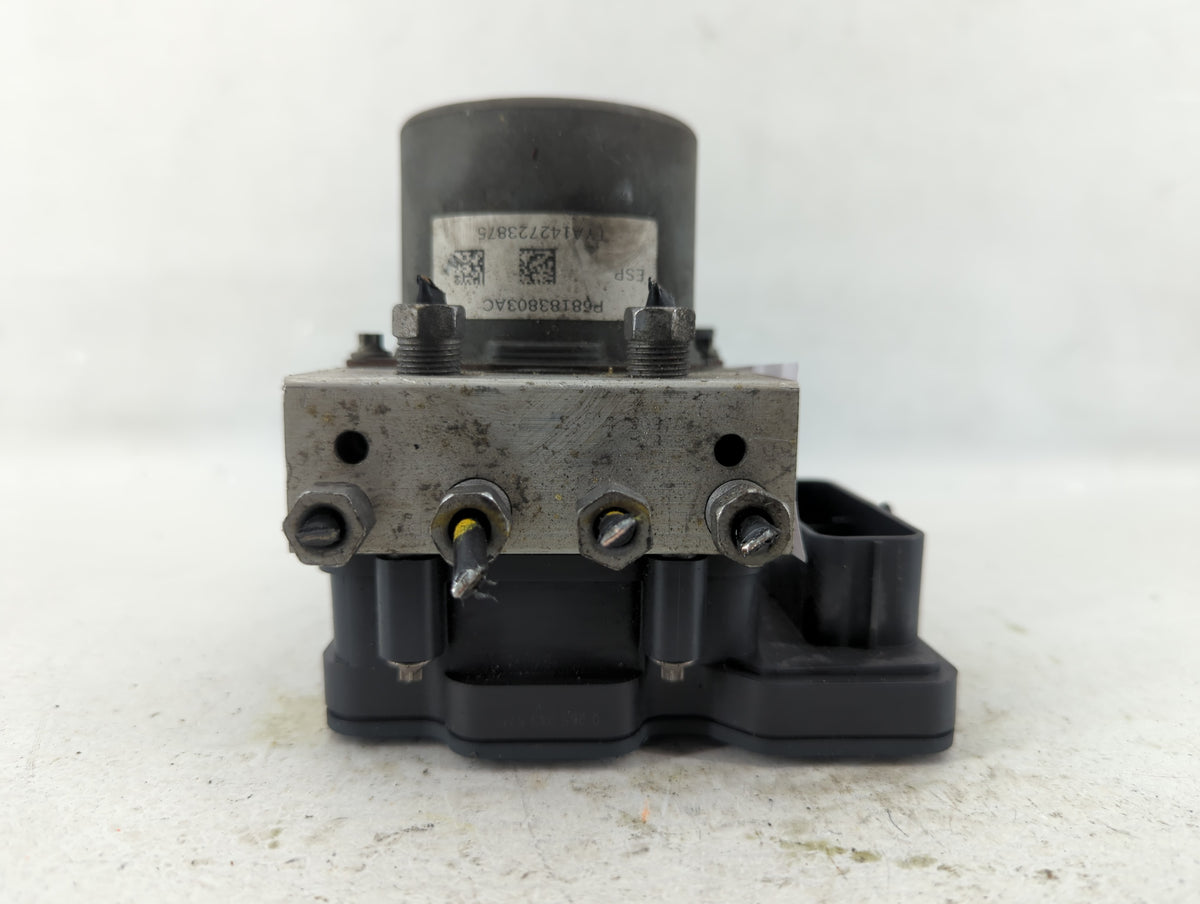 2017 Dodge Caravan Anti-Lock Brake ABS Pump Module Actuator OEM P/N:P68183803AC Fits Fits 2015 2016 2018 2019 2020 OEM Used 