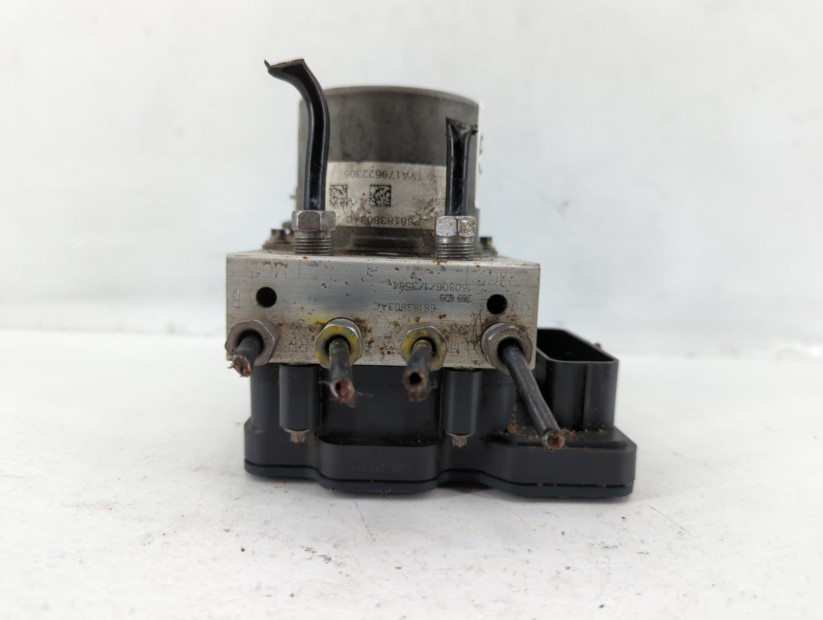 2017 Dodge Caravan Anti-Lock Brake ABS Pump Module Actuator OEM P/N:68183803AC Fits Fits 2015 2016 2018 2019 2020 OEM Used A