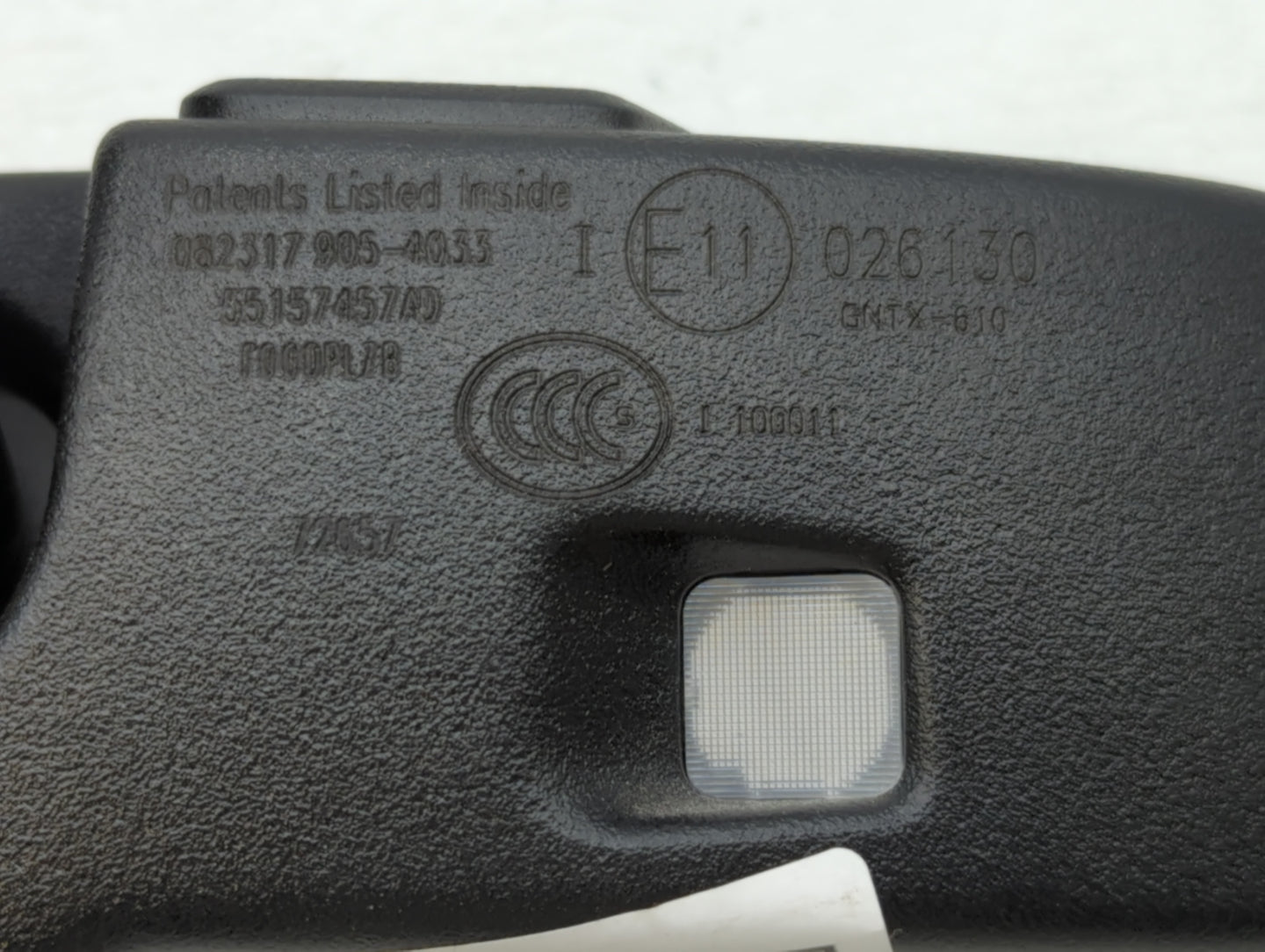 2017 Dodge Caravan Interior Rear View Mirror Replacement OEM P/N:E11026130 Fits Fits 2013 2014 2015 2016 OEM Used Auto Parts