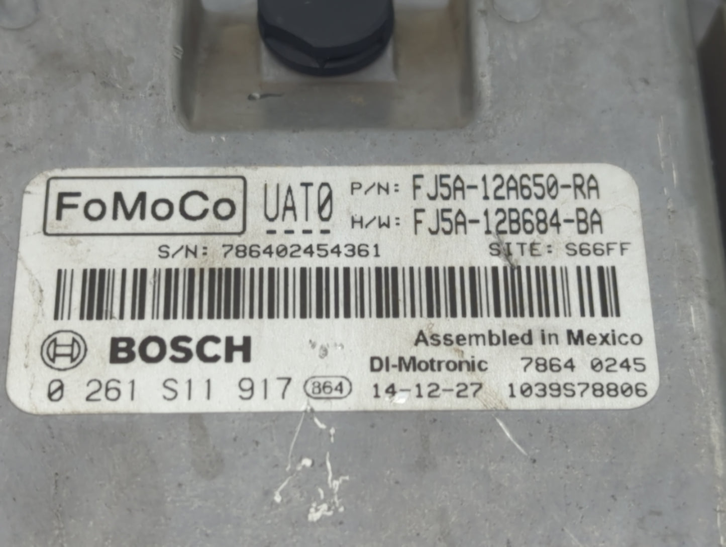 2017 Dodge Caravan PCM Engine Control Computer ECU ECM PCU OEM P/N:P68243295AA Fits Fits 2016 2018 2019 2020 OEM Used Auto P