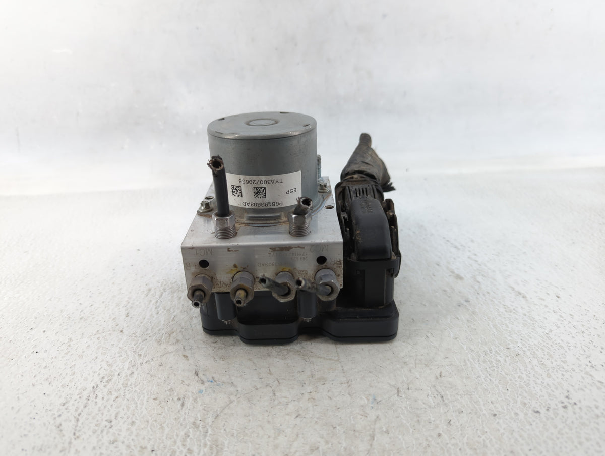 2017 Dodge Caravan Anti-Lock Brake ABS Pump Module Actuator OEM P/N:P68183803AD Fits Fits 2015 2016 2018 2019 2020 OEM Used 