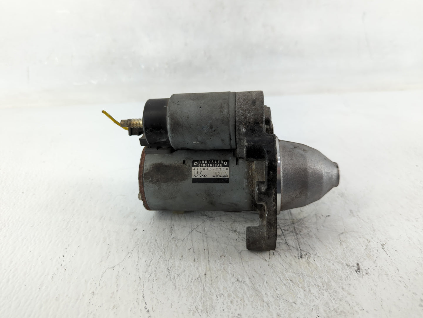 2017 Dodge Caravan Car Starter Motor Solenoid OEM P/N:428000-7200 04801839AB Fits OEM Used Auto Parts - Oemusedautoparts1.co