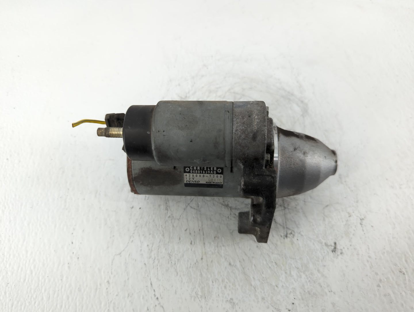 2017 Dodge Caravan Car Starter Motor Solenoid OEM P/N:428000-7200 04801839AB Fits OEM Used Auto Parts - Oemusedautoparts1.co