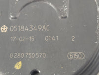 2017 Dodge Caravan Throttle Body P/N:05184349AC 0 280 750 570 Fits Fits 2011 2012 2013 2014 2015 2016 2018 2019 2020 2021 20