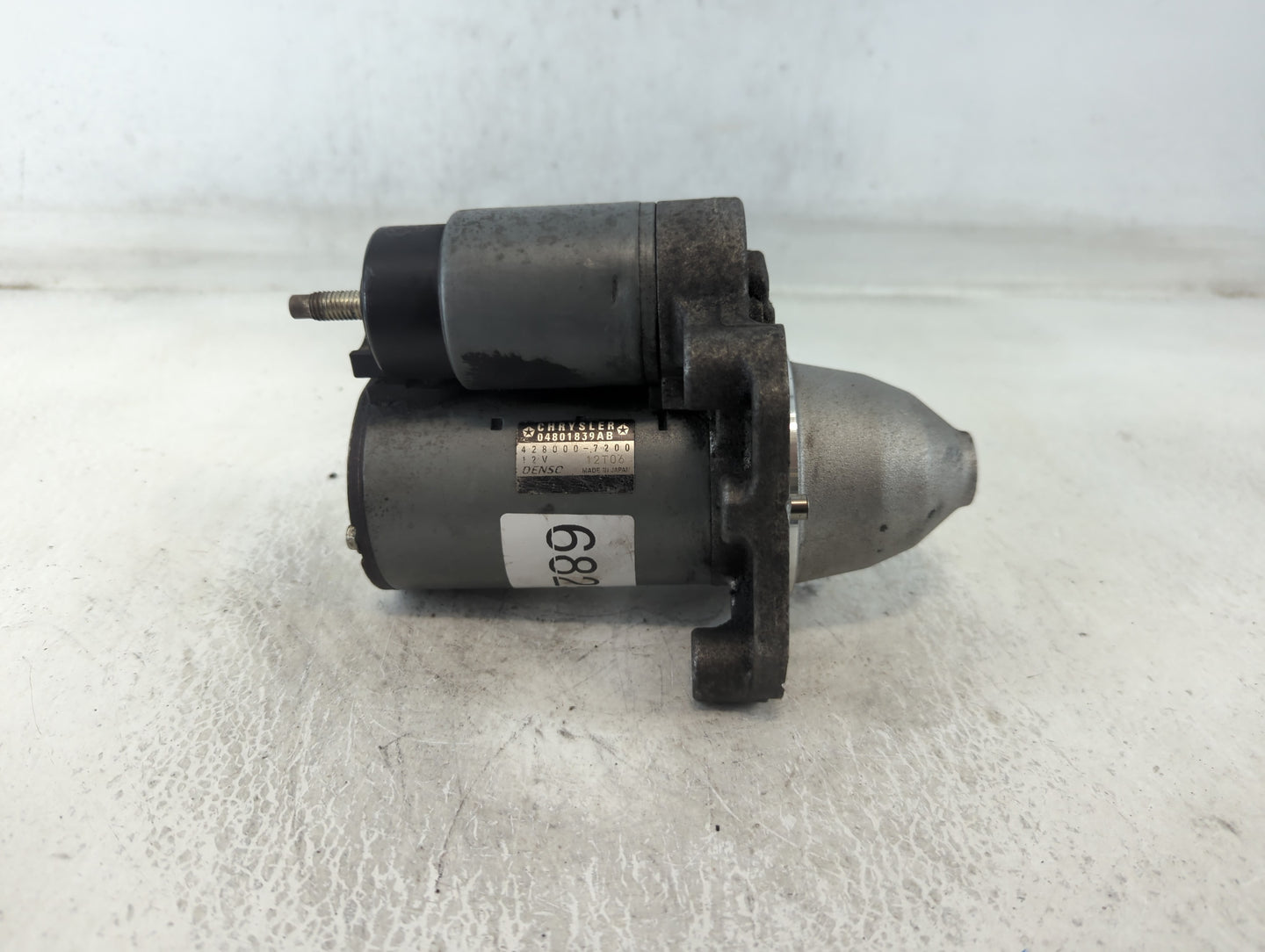 2017 Dodge Caravan Car Starter Motor Solenoid OEM P/N:428000-7200 04801839AB Fits OEM Used Auto Parts - Oemusedautoparts1.co