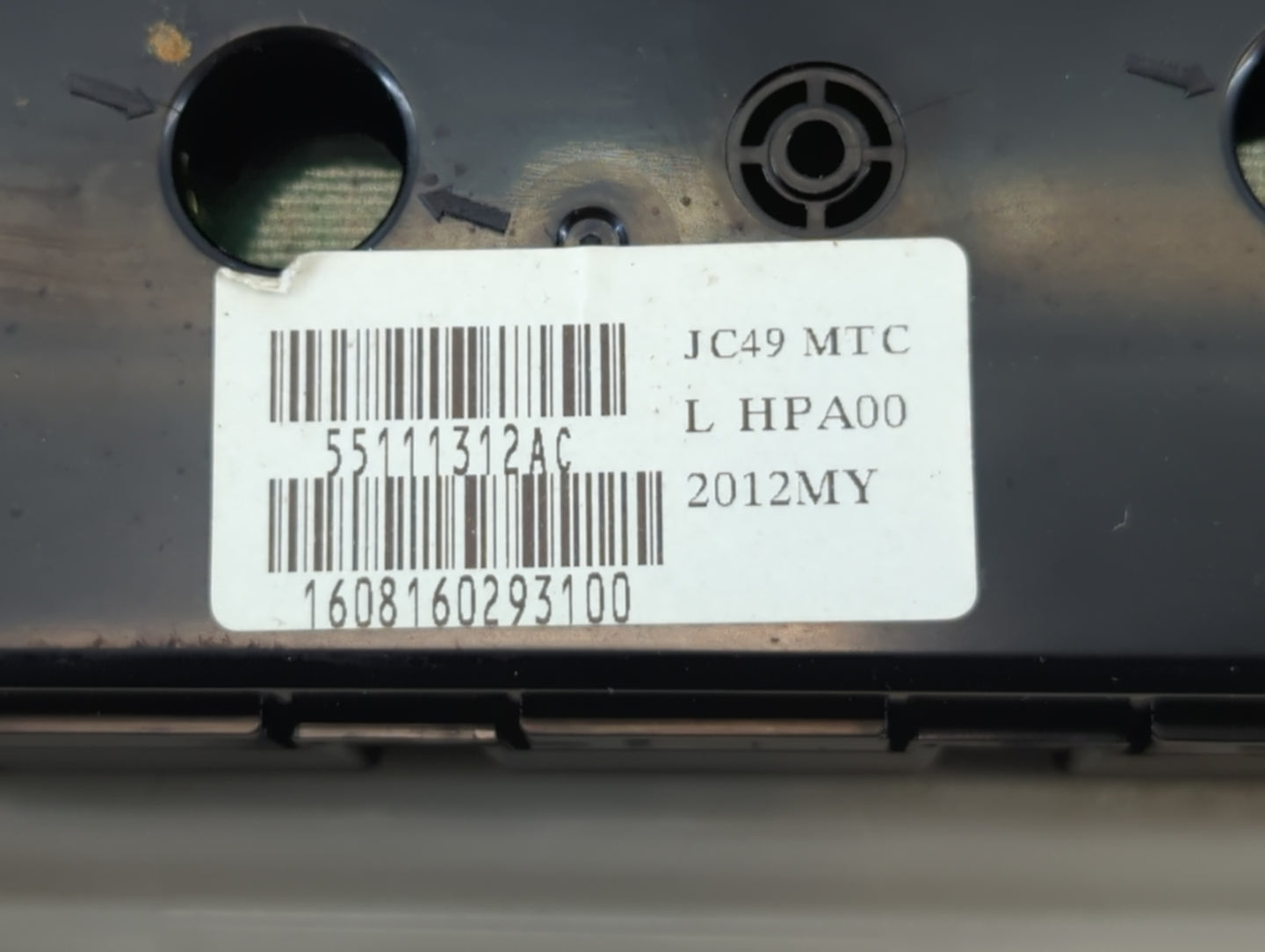 2017 Dodge Caravan Climate Control Module Temperature AC/Heater Replacement P/N:55111312AC Fits OEM Used Auto Parts - Oemuse