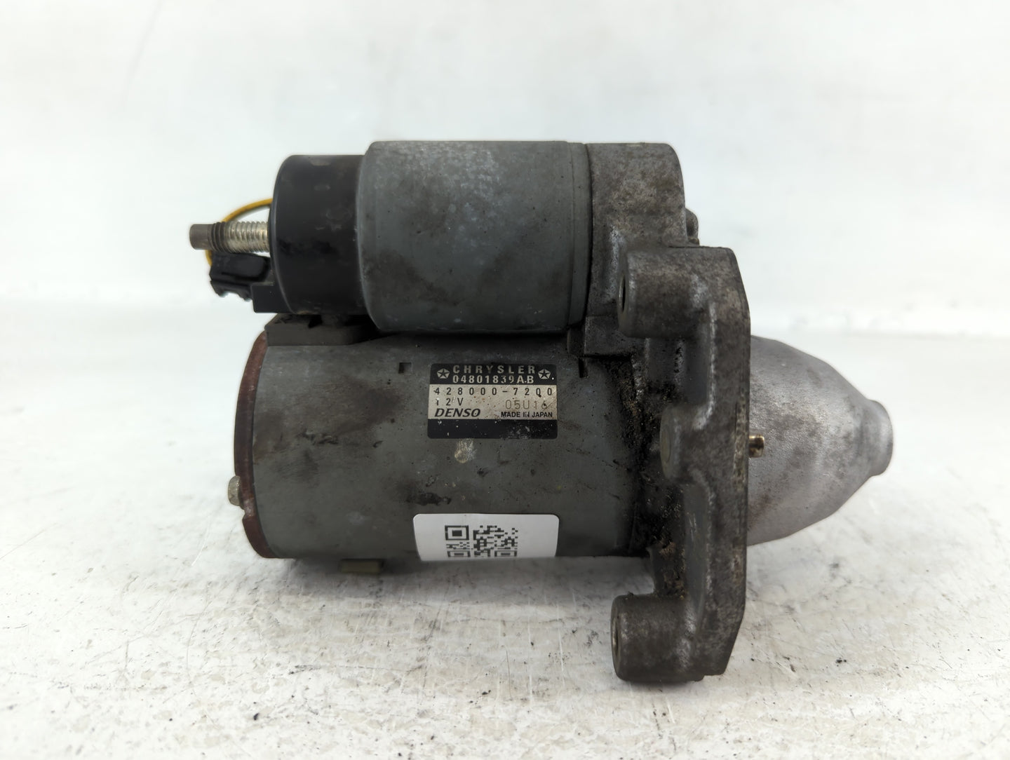 2017 Dodge Caravan Car Starter Motor Solenoid OEM P/N:428000-7200 04801839AB Fits OEM Used Auto Parts - Oemusedautoparts1.co