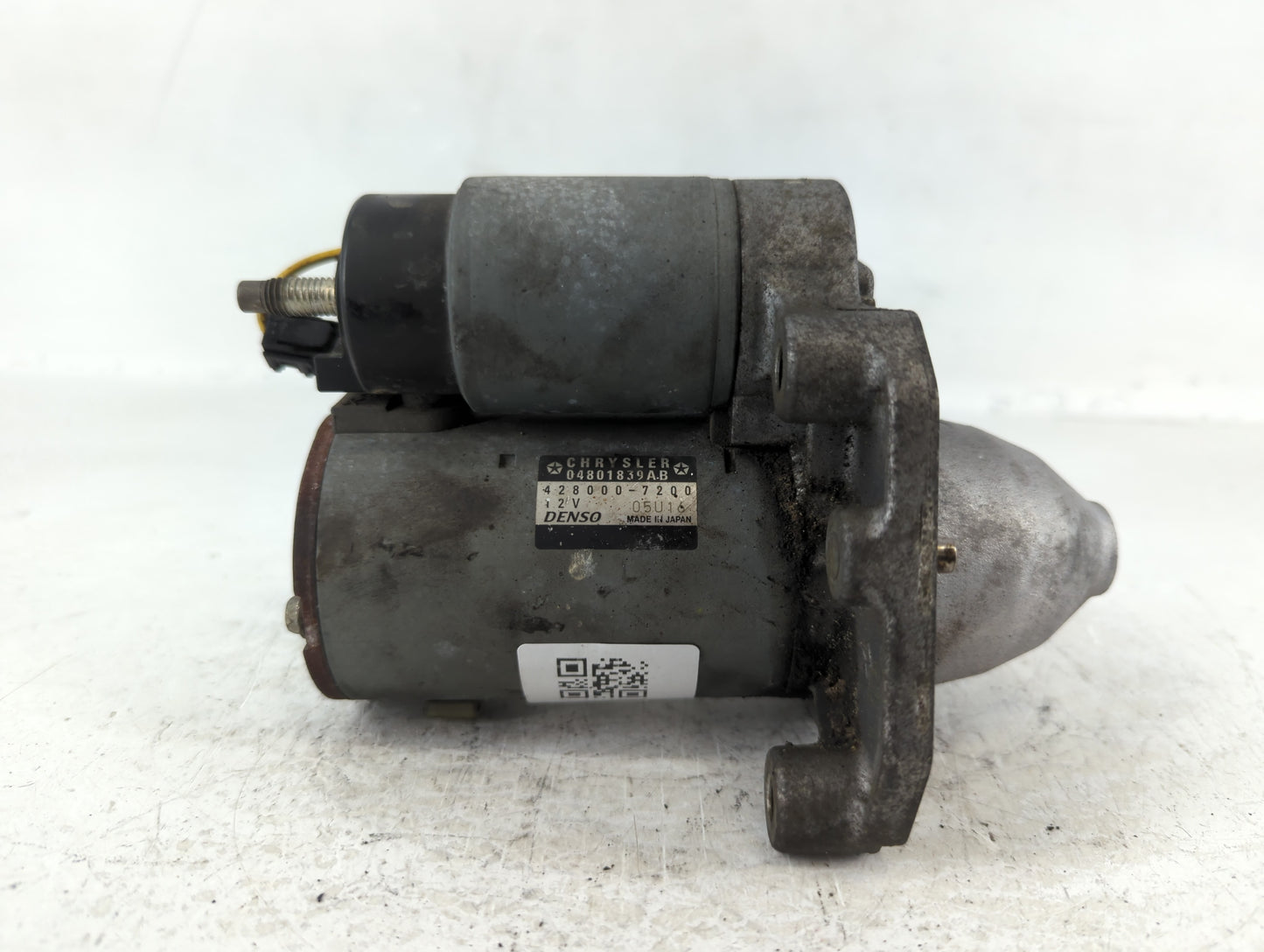 2017 Dodge Caravan Car Starter Motor Solenoid OEM P/N:428000-7200 04801839AB Fits OEM Used Auto Parts - Oemusedautoparts1.co