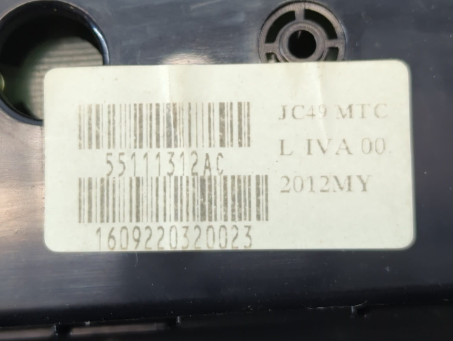 2017 Dodge Caravan Climate Control Module Temperature AC/Heater Replacement P/N:55111312AC Fits OEM Used Auto Parts - Oemuse