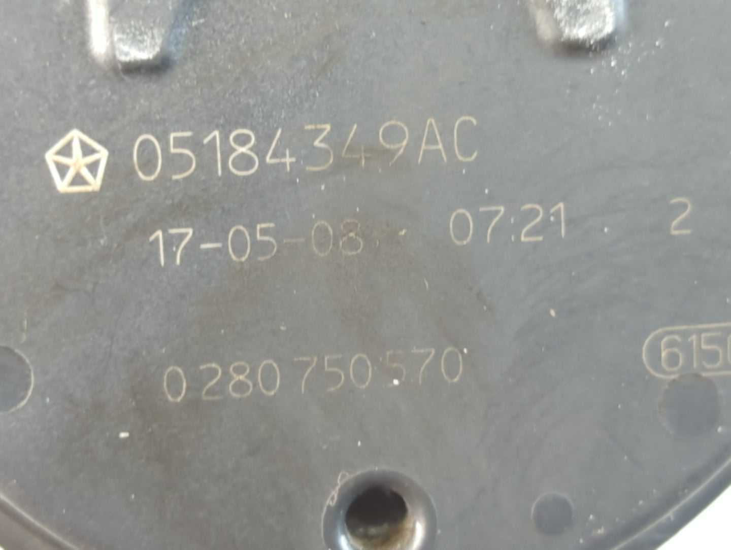 2017 Dodge Caravan Throttle Body P/N:0 280 750 570 05184349AC Fits Fits 2011 2012 2013 2014 2015 2016 2018 2019 2020 2021 20