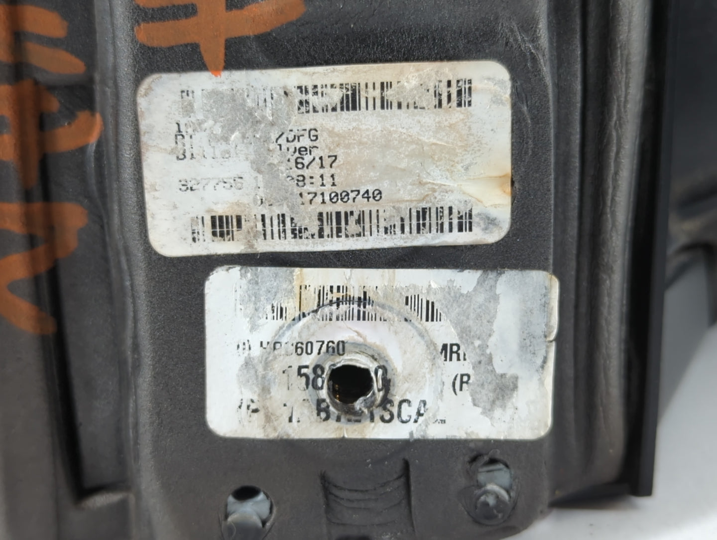 2017 Dodge Caravan Passenger Side View Mirror - Right Door Mirror OEM Used - Oemusedautoparts1.com