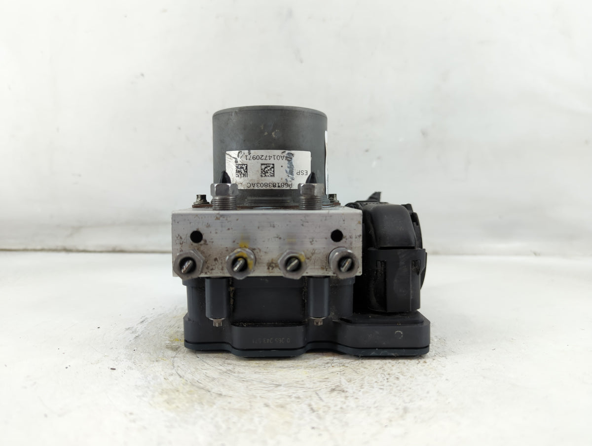 2017 Dodge Caravan Anti-Lock Brake ABS Pump Module Actuator OEM P/N:P68183803AC Fits Fits 2015 2016 2018 2019 2020 OEM Used 