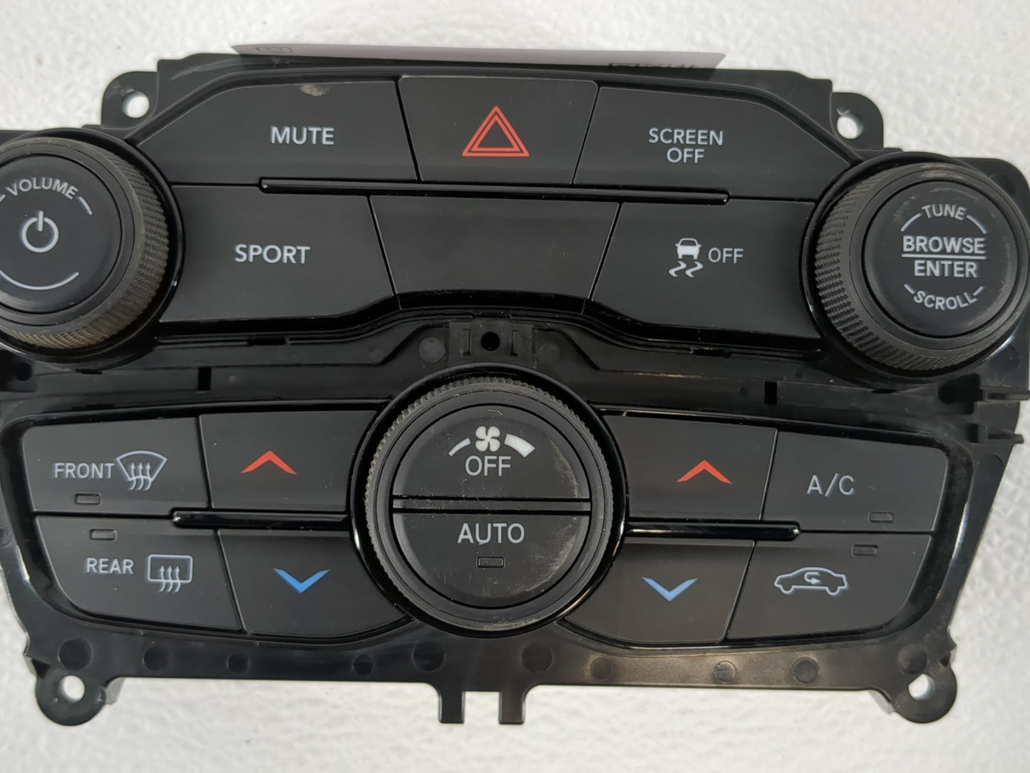 2017 Dodge Challenger Climate Control Module Temperature AC/Heater Replacement P/N:2481110 Fits OEM Used Auto Parts - Oemuse