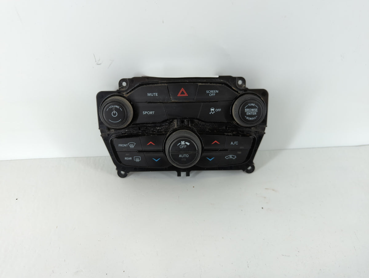 2017-2018 Dodge Challenger Climate Control Module Temperature AC/Heater Replacement P/N:2597630 Fits Fits 2017 2018 OEM Used