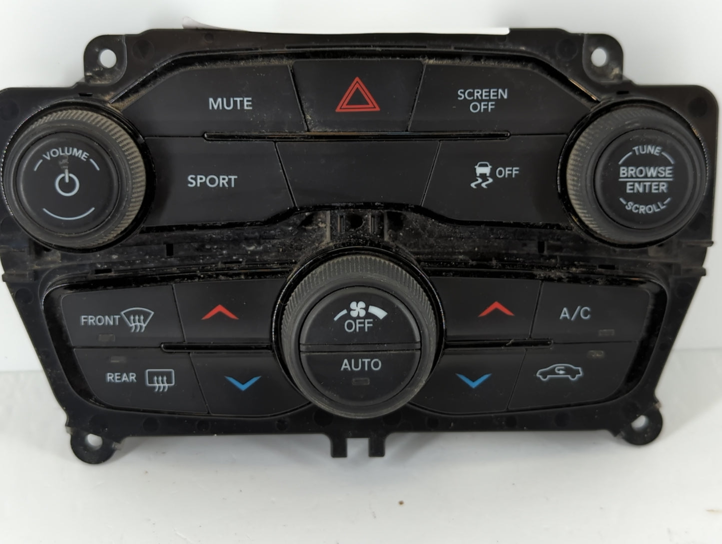 2017 Dodge Challenger Climate Control Module Temperature AC/Heater Replacement P/N:2597630 Fits OEM Used Auto Parts - Oemuse