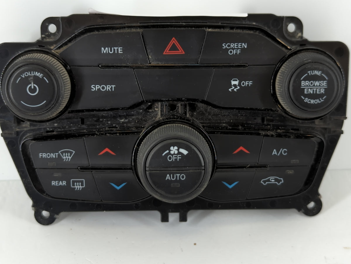 2017-2018 Dodge Challenger Climate Control Module Temperature AC/Heater Replacement P/N:2597630 Fits Fits 2017 2018 OEM Used
