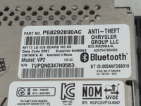 2017 Dodge Challenger Radio AM FM Cd Player Receiver Replacement P/N:P68292890AC Fits OEM Used Auto Parts - Oemusedautoparts