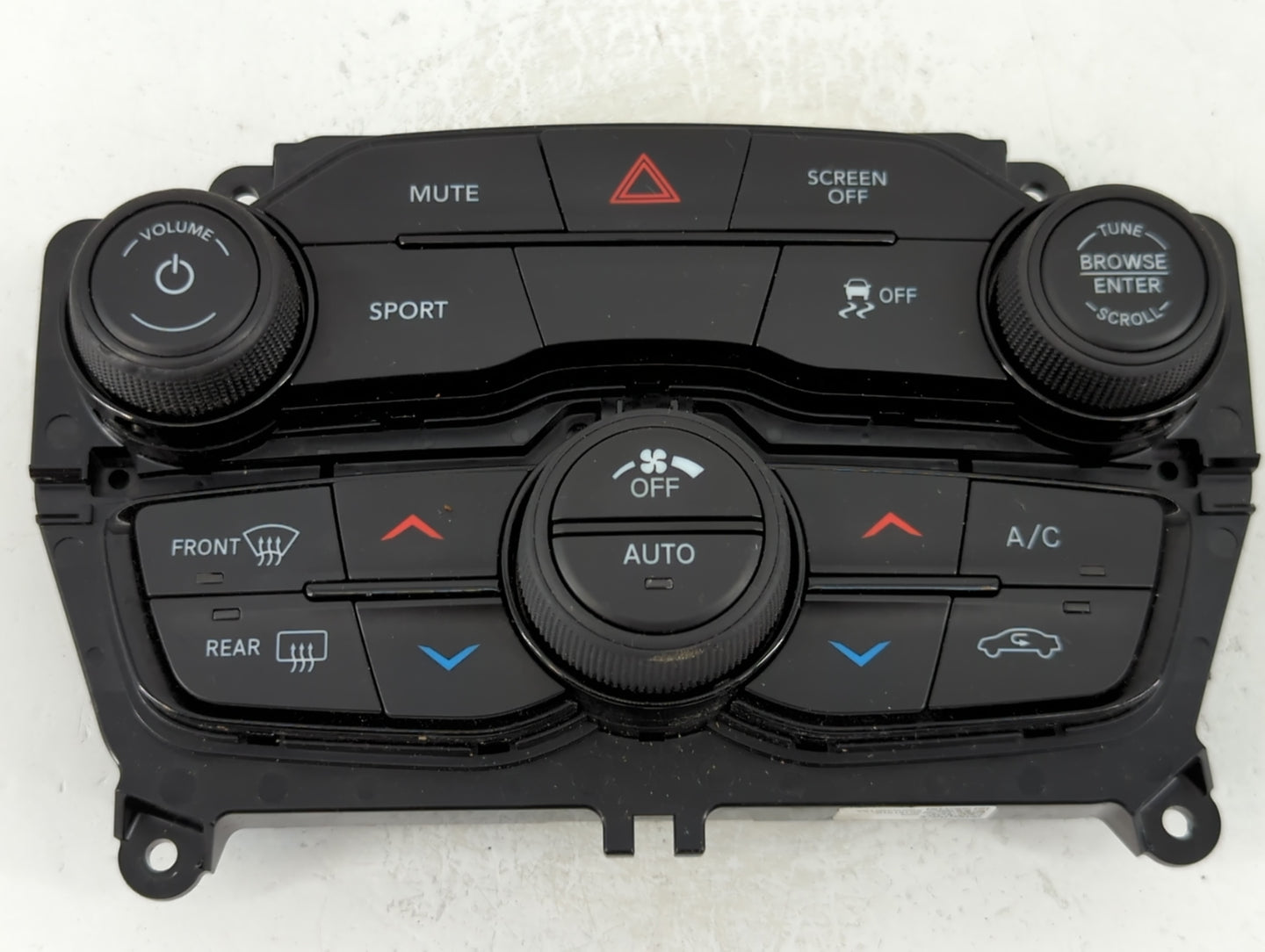 2017 Dodge Challenger Climate Control Module Temperature AC/Heater Replacement P/N:2220250 Fits OEM Used Auto Parts - Oemuse