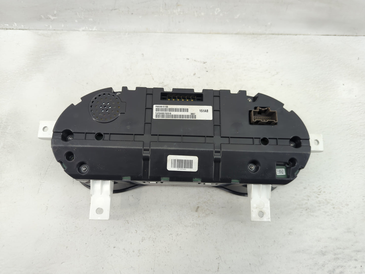 2017 Dodge Challenger Instrument Cluster Speedometer Gauges P/N:P68306151AB Fits OEM Used Auto Parts - Oemusedautoparts1.com