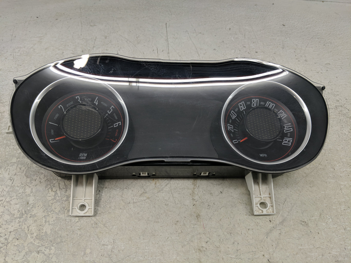 2017 Dodge Challenger Instrument Cluster Speedometer Gauges P/N:P68306139AC Fits OEM Used Auto Parts - Oemusedautoparts1.com