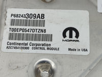 2016-2017 Dodge Challenger PCM Engine Control Computer ECU ECM PCU OEM P/N:P68243309AB Fits Fits 2016 2017 OEM Used Auto Par