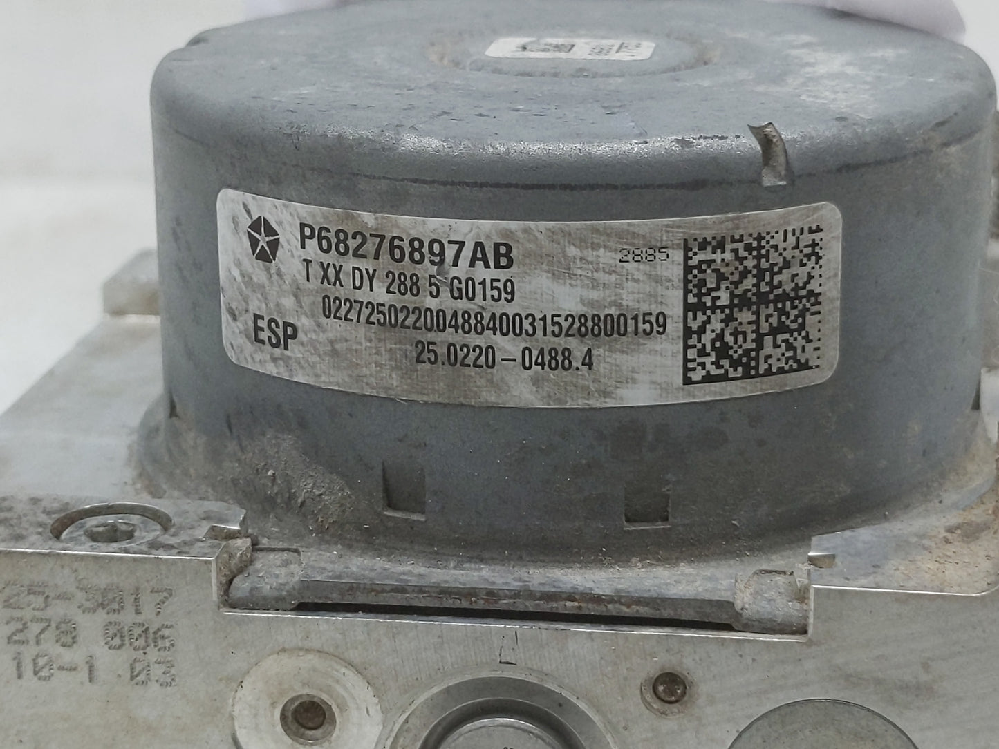 2017 Dodge Challenger ABS Pump Control Module Replacement P/N:P68276897AB Fits OEM Used Auto Parts - Oemusedautoparts1.com