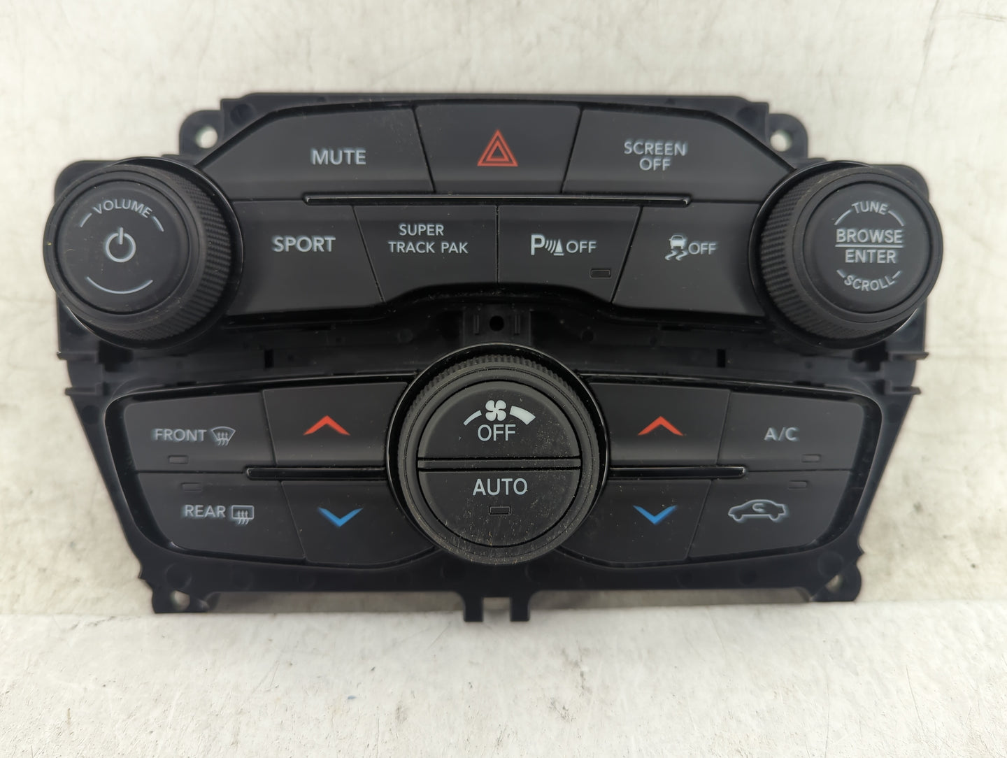 2015-2016 Dodge Challenger Climate Control Module Temperature AC/Heater Replacement P/N:5PG682XGAE 68293608AA Fits Fits 2015